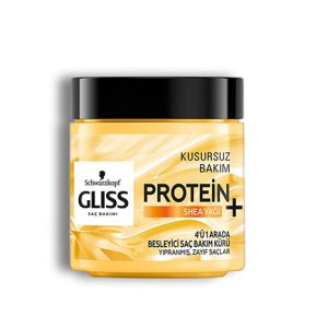 ماسک مو پروتئینه موهای ضعیف و آسیب دیده گلیس سری Protein+Shea Yagi gliss